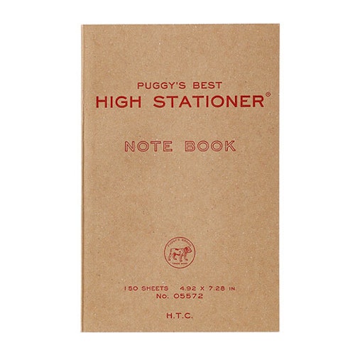 Hightide Puggy's Paperback Notebook