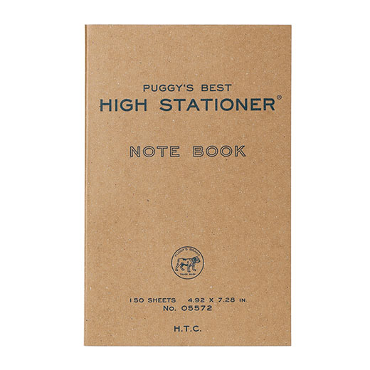 Hightide Puggy's Paperback Notebook