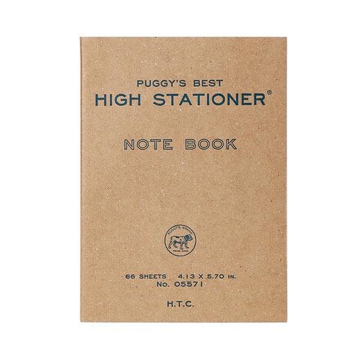 Hightide Puggy's Pocket Paperback Notebook