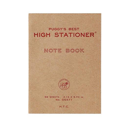 Hightide Puggy's Pocket Paperback Notebook