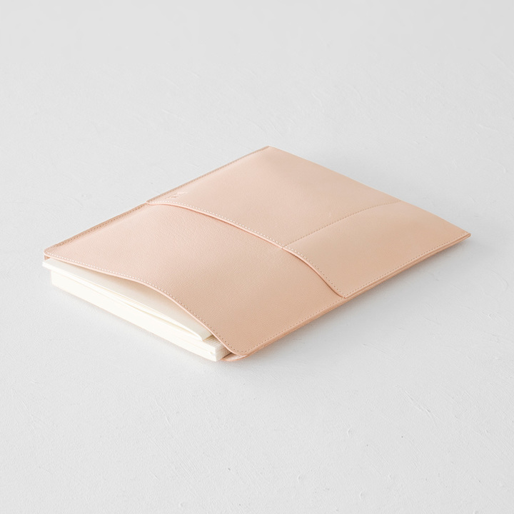Midori MD Goat Leather Note-Bag [A5] Vertical