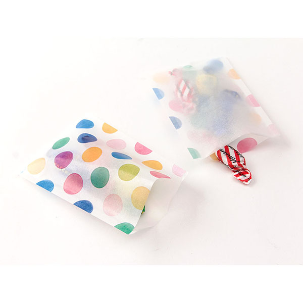 Midori Glassine Bag Watercolor Dots