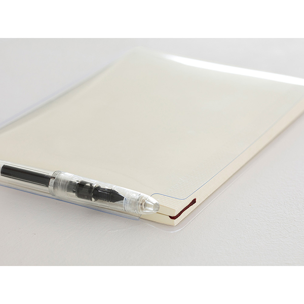 Midori MD Clear Cover Notebook Bag [A5] Horizontal