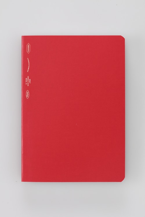 Stálogy 018 365 Days Notebook [B6] Röd