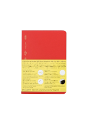 Stálogy 018 365 Days Notebook [A6] Red