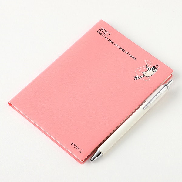 Midori MD 2021 Pocket Diary A6 Ojisan
