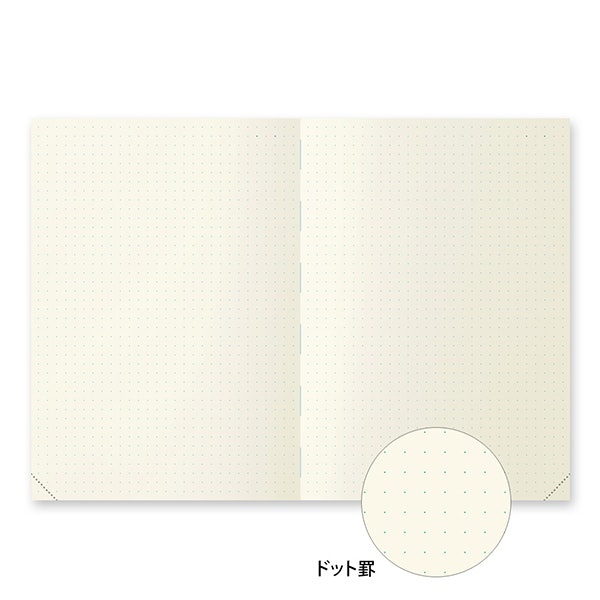 Midori MD Notebook A5 Codex 1Day 1Page Dot Grid