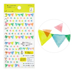 Midori Sticker Collection Schedule Flag