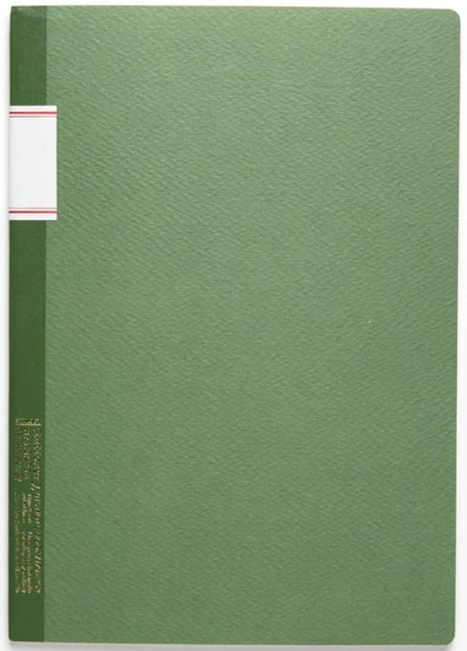 Stálogy 016 Vintage Notebook [B5] Grön