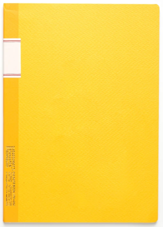 Stálogy 016 Vintage Notebook [B5] Yellow