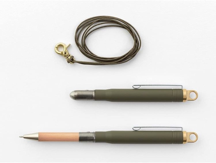 Traveler's Company LIMITED Olive Edition Brass Ballpoint Pen