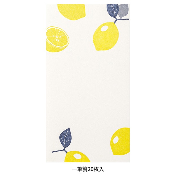 Midori One Stroke Letterpress Lemon