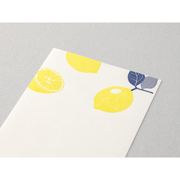 Midori One Stroke Letterpress Lemon