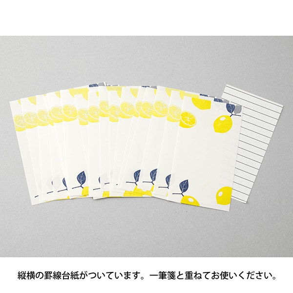 Midori One Stroke Letterpress Lemon