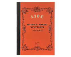 LIFE Noble Notebook A5 Rutad