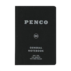Penco Soft PP Notebook [B6] Svart
