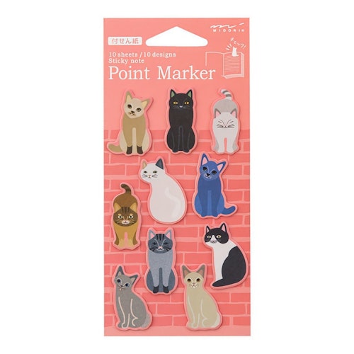Midori Point Marker Cats