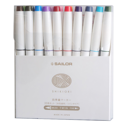 Sailor Shikiori Calligraphy Brushpen (20-pack)