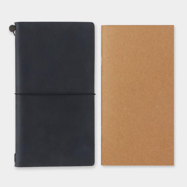 Traveler’s Company Traveler's notebook - 001 Lined Notebook, Regular Size
