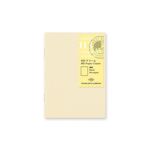 Traveler’s Company Traveler's notebook - 013 MD Paper Cream, Passport Size