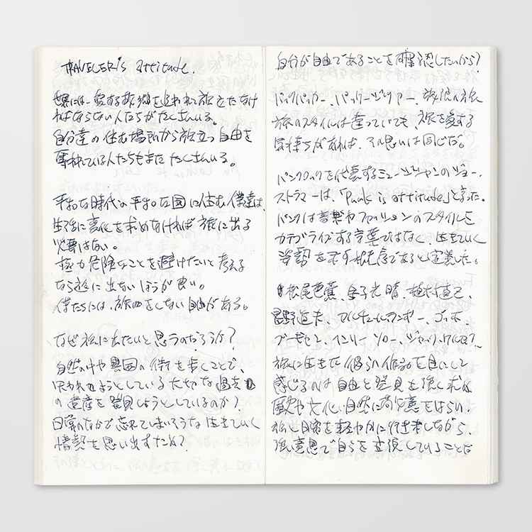 Traveler’s Company Traveler's notebook - 013 Lightweight Paper Notebook, Regular Size