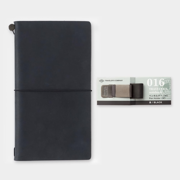 Traveler’s Company Traveler's notebook - 016 Pen Holder (M) Black