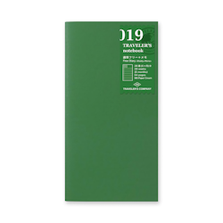 Traveler’s Company Traveler's notebook - 019 Free Diary (Weekly + Memo), Regular Size