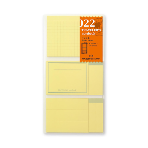 Traveler’s Company Traveler's notebook - 022 Sticky Notes