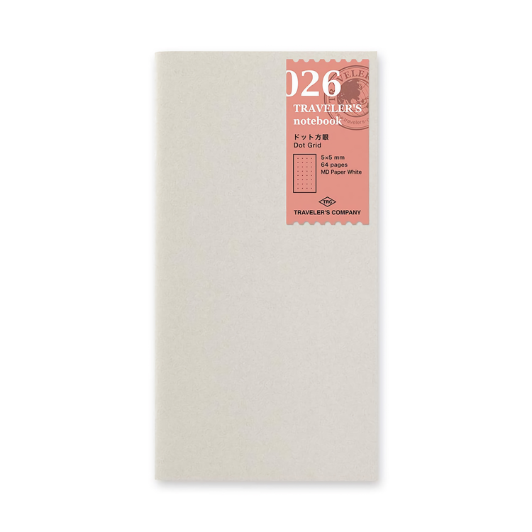 Traveler’s Company Traveler's notebook - 026 Dot Grid, Regular Size