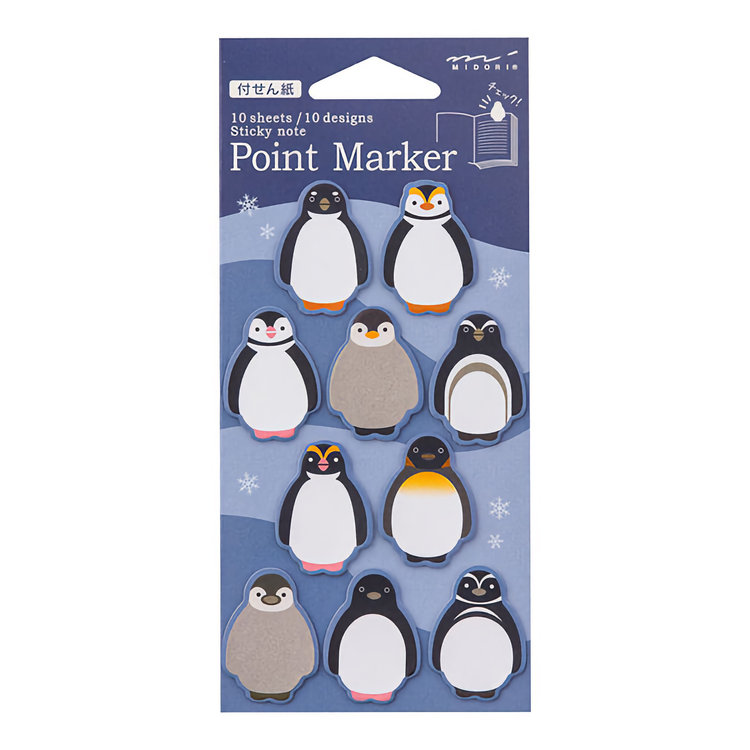 Midori Point Marker Penguins