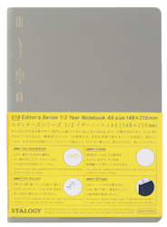 Stálogy 018 1/2 Year Notebook [A5] Smokey Grey [Limited Edition]