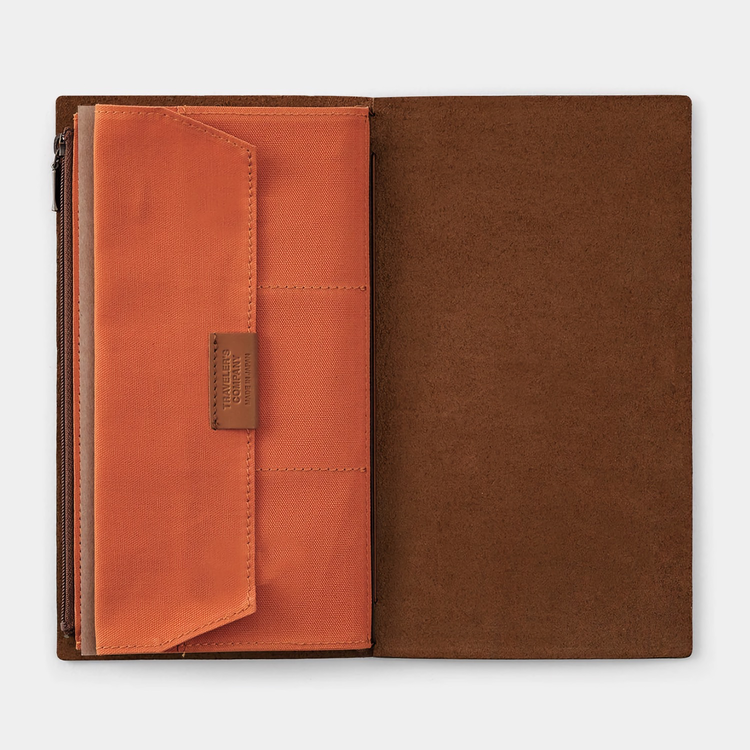 Traveler’s Company Traveler's notebook - Cotton Zipper Case Orange, Regular Size (B-Sides & Rarities)