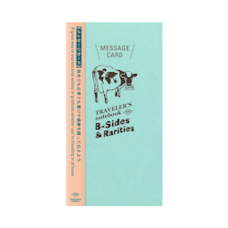 Traveler’s Company Traveler's notebook - Message Card, Regular Size (B-Sides & Rarities)