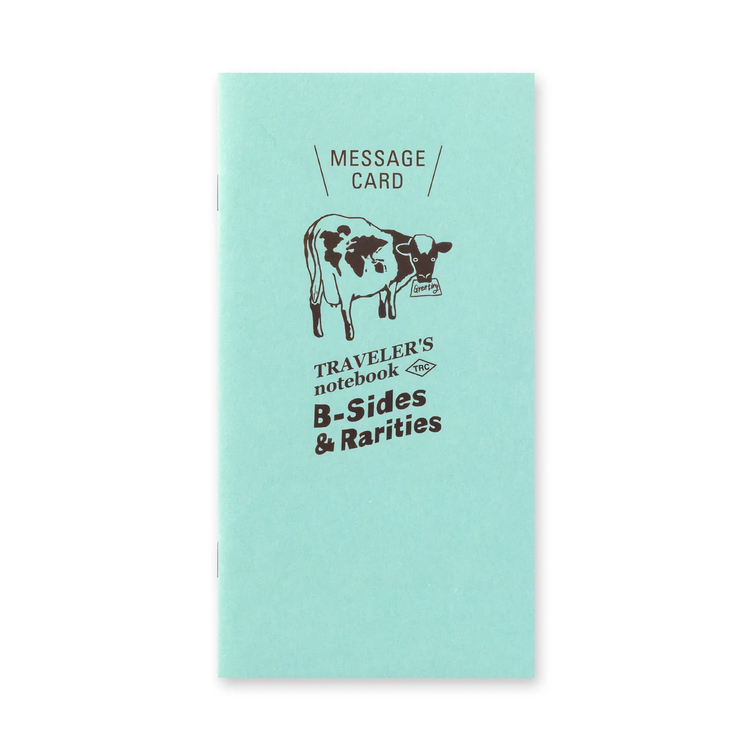 Traveler’s Company Traveler's notebook - Message Card, Regular Size (B-Sides & Rarities)