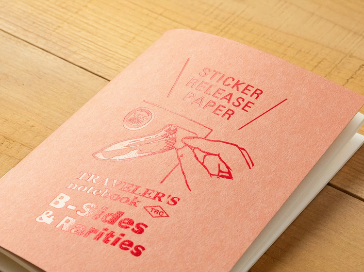 Traveler’s Company Traveler's notebook - Sticker Release Paper, Passport Size (B-Sides & Rarities)