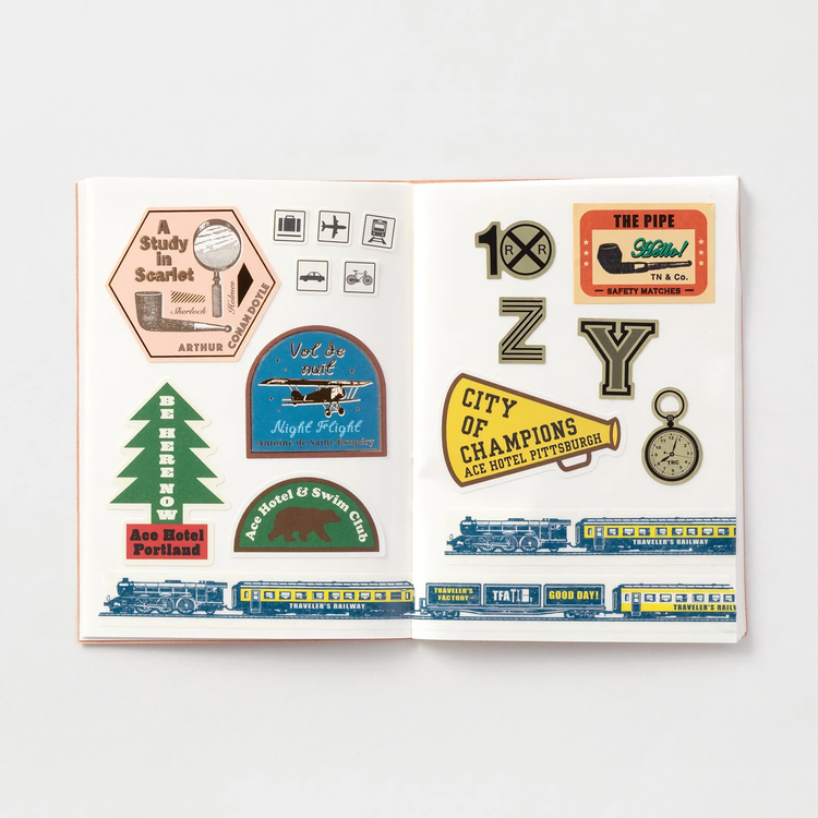 Traveler’s Company Traveler's notebook - Sticker Release Paper, Passport Size (B-Sides & Rarities)