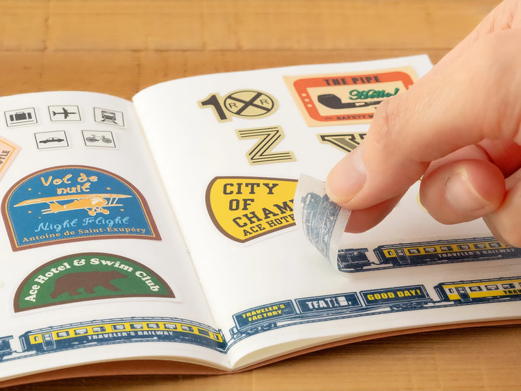 Traveler’s Company Traveler's notebook - Sticker Release Paper, Passport Size (B-Sides & Rarities)