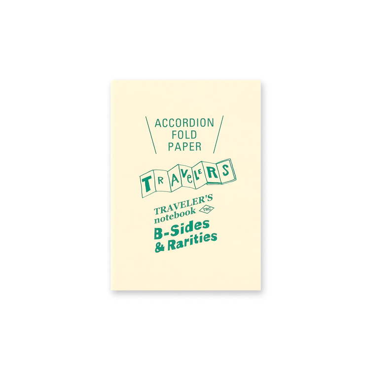 Traveler’s Company Traveler's notebook - Accordion Fold Paper, Passport Size (B-Sides & Rarities)