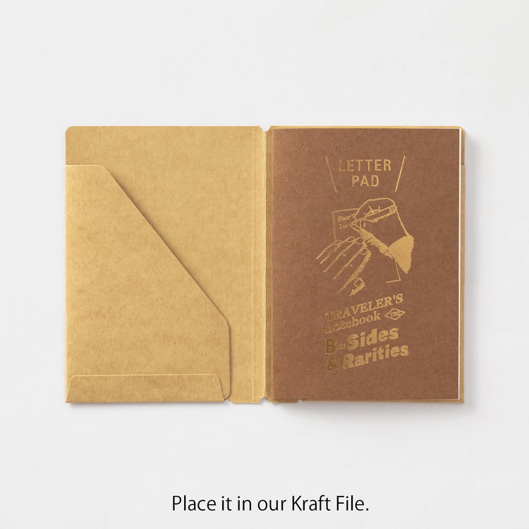Traveler’s Company Traveler's notebook - Letter Pad, Passport Size (B-Sides & Rarities)