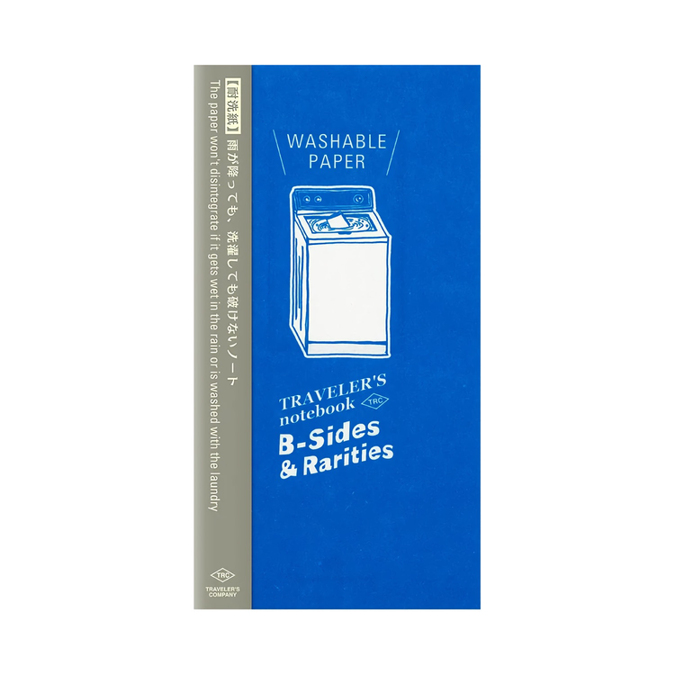 Traveler’s Company Traveler's notebook - Washable Paper, Regular Size (B-Sides & Rarities)