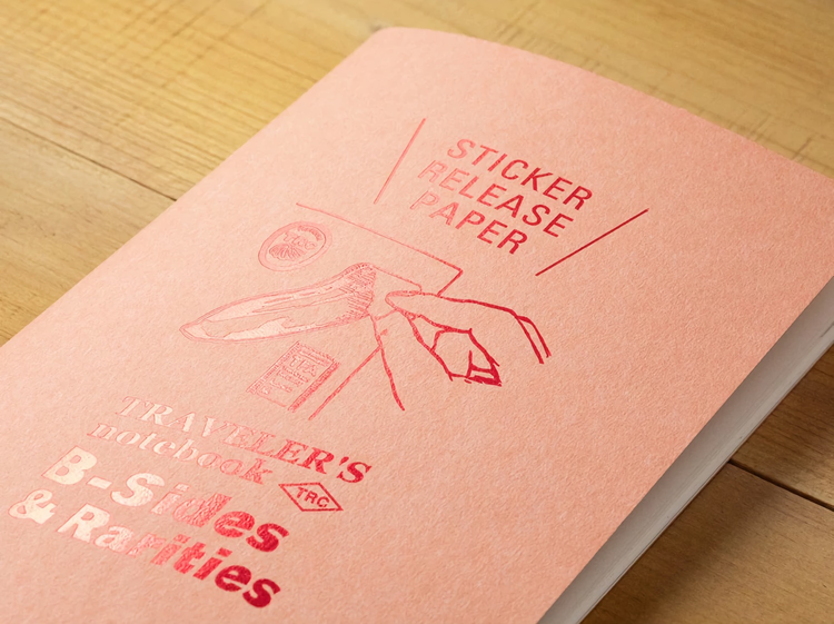 Traveler’s Company Traveler's notebook - Sticker Release Paper, Regular Size (B-Sides & Rarities)