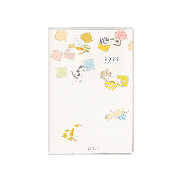 Midori MD 2022 Pocket Diary Mini Cat