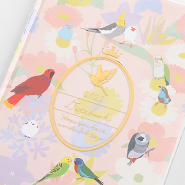 Midori MD 2022 Pocket Diary Mini Bird