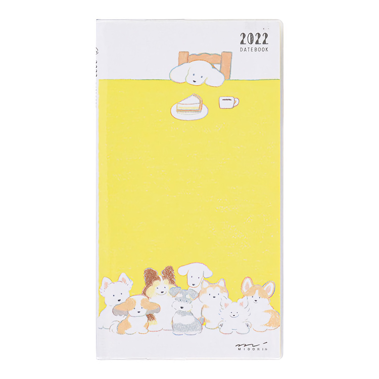 Midori MD 2022 Pocket Diary Slim Dog