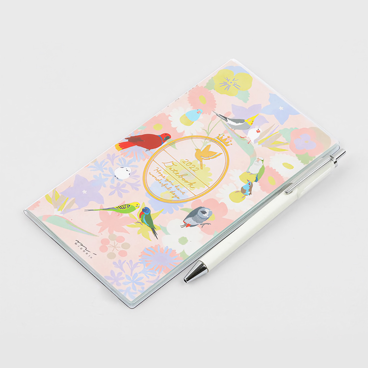 Midori MD 2022 Pocket Diary Slim Bird