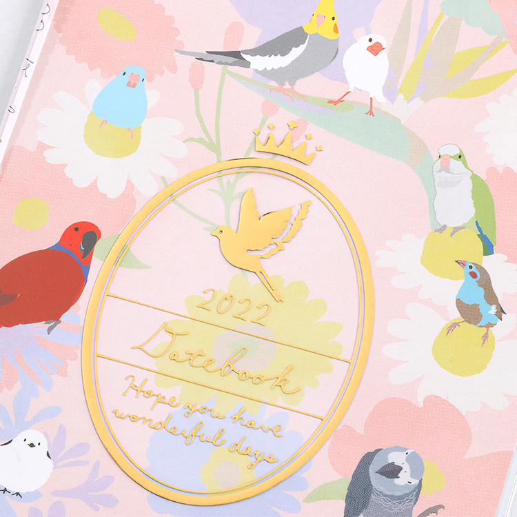 Midori MD 2022 Pocket Diary Slim Bird