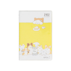 Midori MD 2022 Pocket Diary Mini Dog