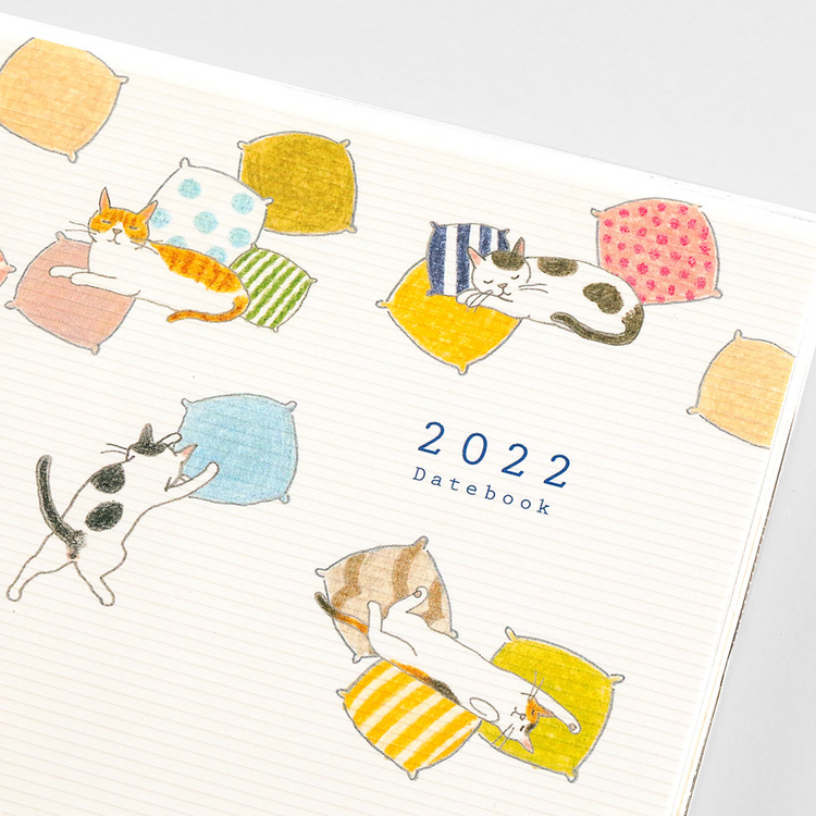 Midori MD 2022 Pocket Diary A6 Cat