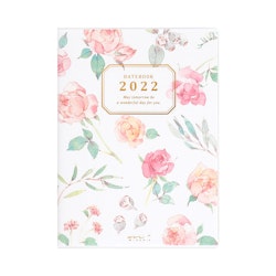 Midori MD 2022 Pocket Diary A6 Country Time Flower