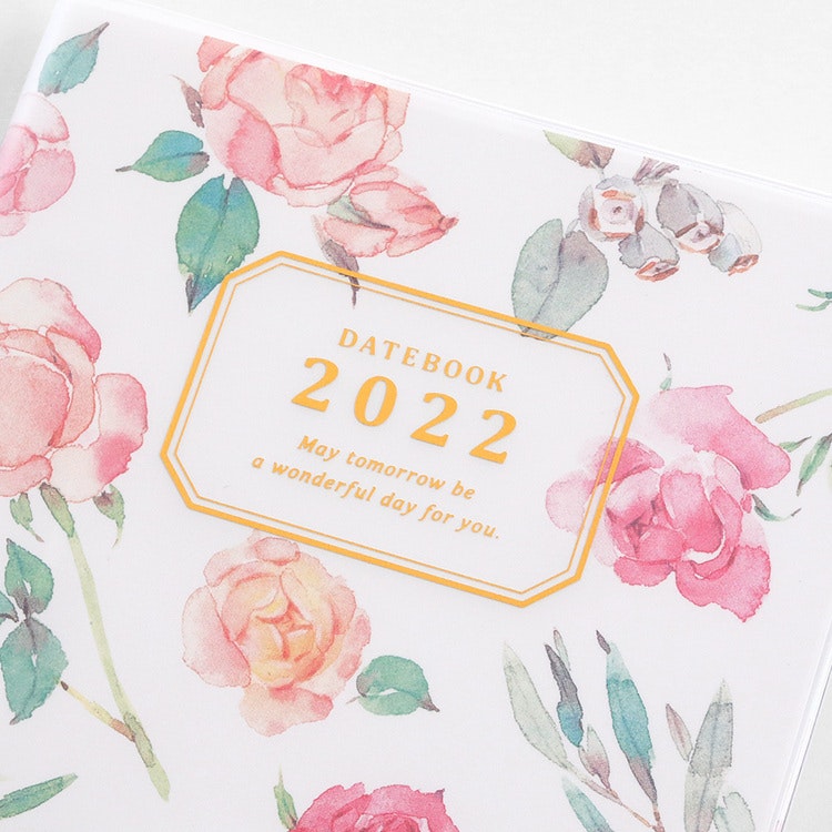 Midori MD 2022 Pocket Diary A6 Country Time Flower